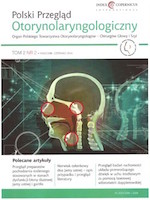 okładka Polski Przegląd Otorynolaryngologiczny